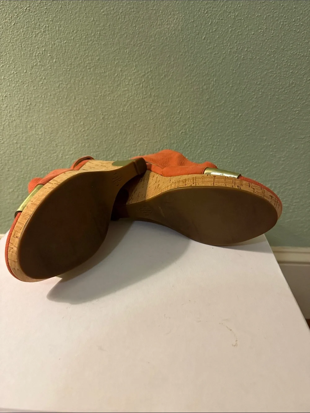 Cole Haan bold orange